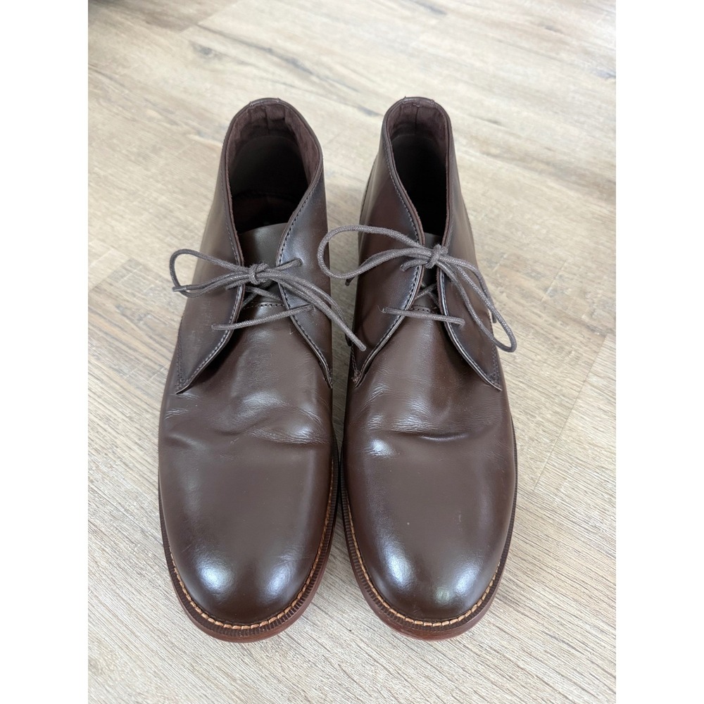 Banana Republic Mens Brown Leather Chukka Boots 400707 Size 11